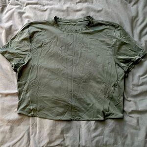 lululemon wundermost cropped t-shirt